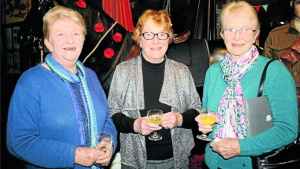 Maureen Brodie (nee Carter) Helen Marsonet (nee Norris and Gwen Potter (nee Mulholland) all went to Rylstone Primary School together. It was a great thrill for them to get together again at the exhibition opening.